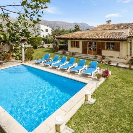 Sleeps 5 With Pool Air Con And Wifi * Pollenca