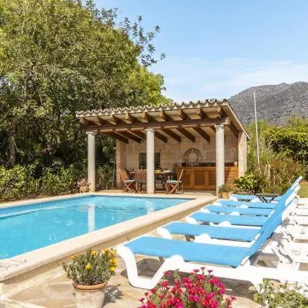Sleeps 5 With Pool Air Con And Wifi * Pollenca